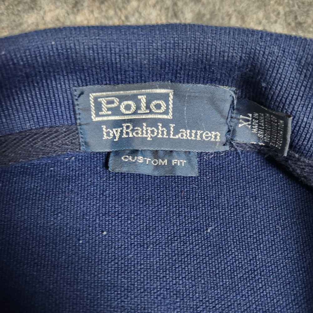 Polo Ralph Lauren Big Pony Rugby Shirt Men XL Red Custom Fit Short Sleeve Preppy - Picture 7 of 8